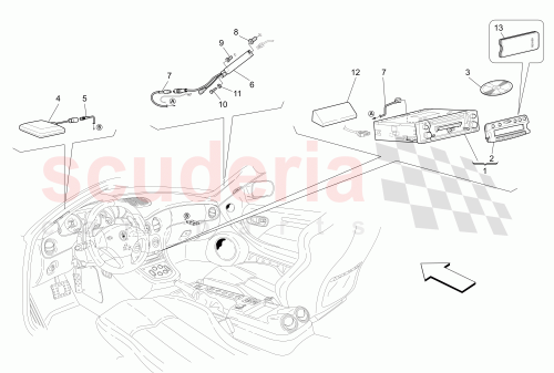Part Diagram for Maserati 232032