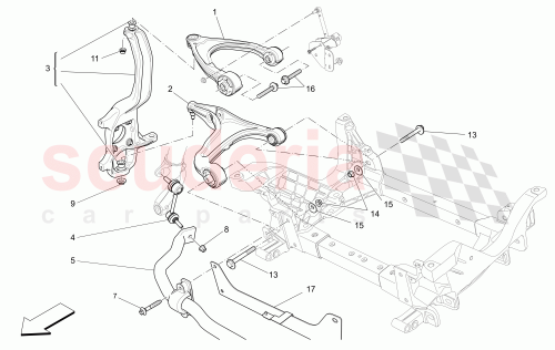 Part Diagram for Maserati 675000586