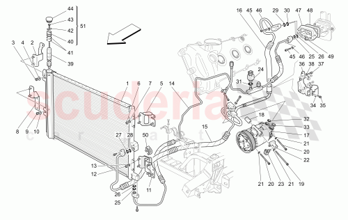 Part Diagram for Maserati 69234500
