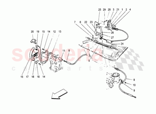Part Diagram for Maserati 224010
