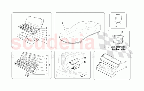 Part Diagram for Maserati 83155300