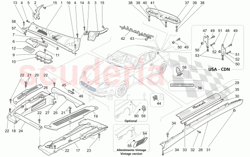 Part Diagram for Maserati 13299177