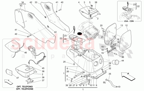 Part Diagram for Maserati 66772809
