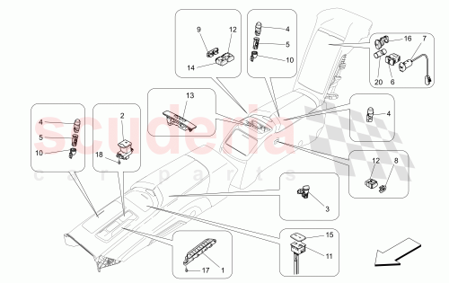 Part Diagram for Maserati 670009770