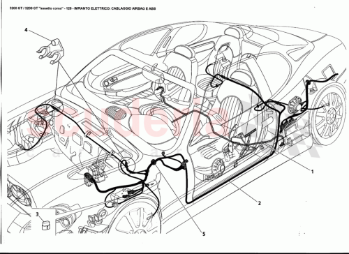 Part Diagram for Maserati 383800120