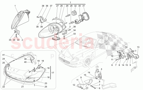 Part Diagram for Maserati 186731046