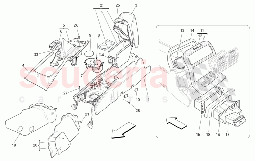 Part Diagram for Maserati 981609030