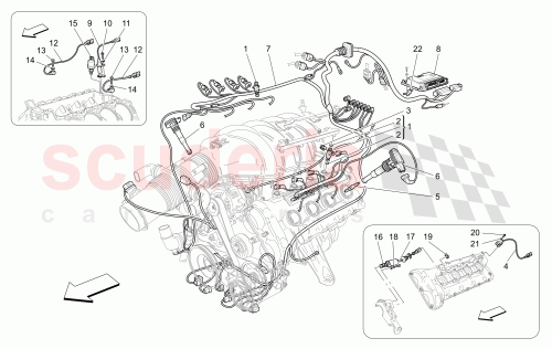 Part Diagram for Maserati 227287