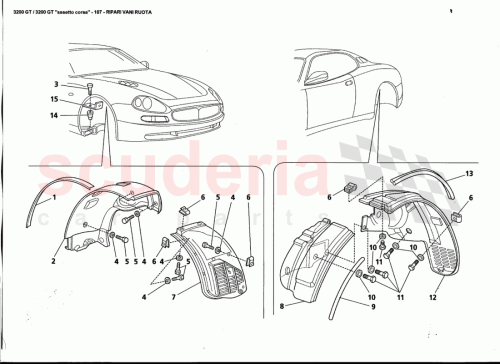 Part Diagram for Maserati 16084401