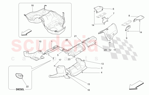 Part Diagram for Maserati 670031941