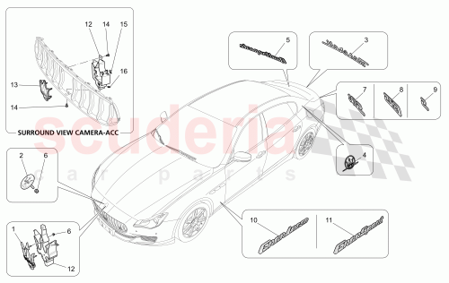 Part Diagram for Maserati 675000632