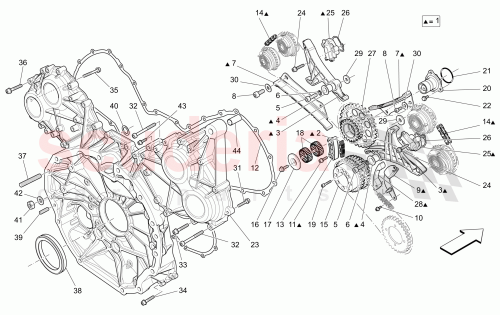 Part Diagram for Maserati 282396