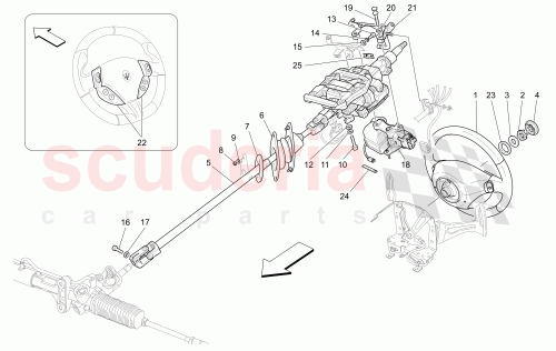 Part Diagram for Maserati 981339121