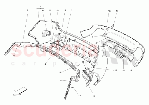 Part Diagram for Maserati 670090726