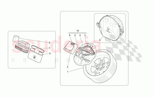 Part Diagram for Maserati 265552
