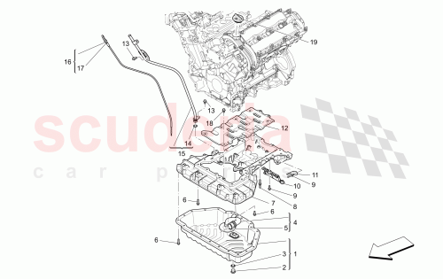 Part Diagram for Maserati 46328170