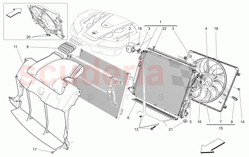 Part Diagram for Maserati 670005263