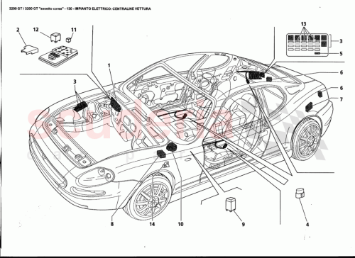 Part Diagram for Maserati 373330308