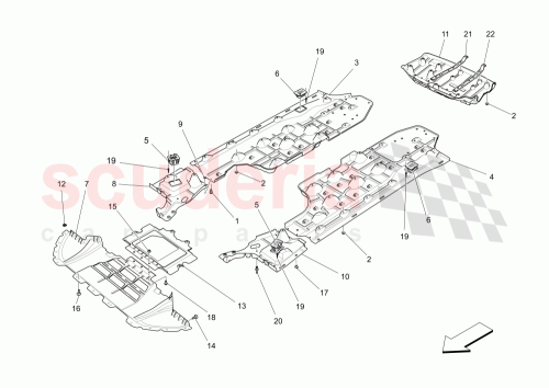 Part Diagram for Maserati 670037056