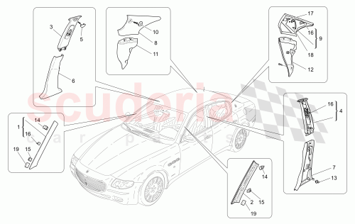 Part Diagram for Maserati 981355030