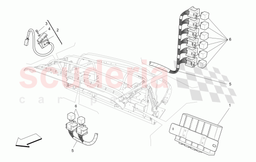 Part Diagram for Maserati 980002000