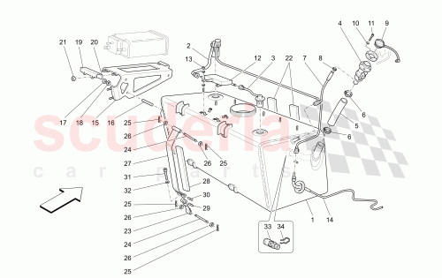 Part Diagram for Maserati 14496501