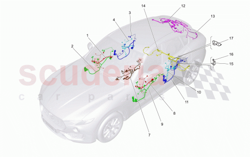 Part Diagram for Maserati 670032366