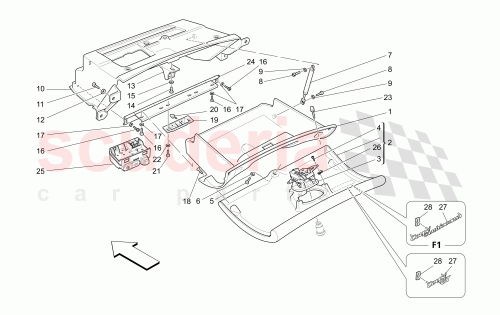 Part Diagram for Maserati 382300806
