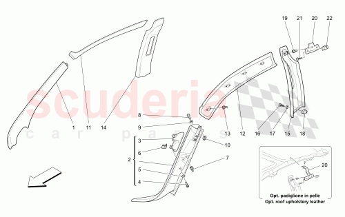 Part Diagram for Maserati 981210413