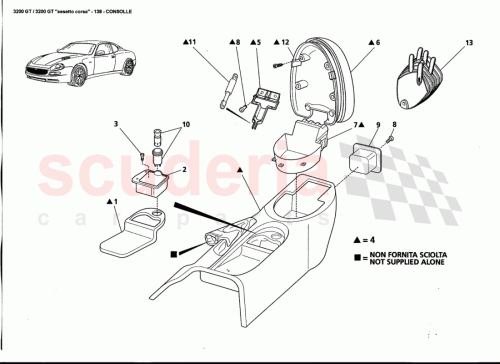Part Diagram for Maserati 15903907