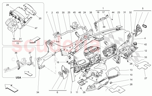 Part Diagram for Maserati 670074416