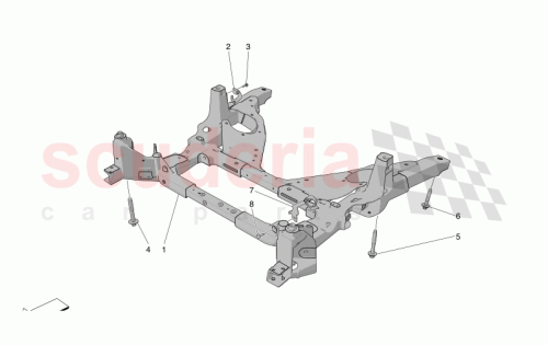 Part Diagram for Maserati 675001132
