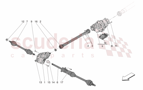 Part Diagram for Maserati 670158929