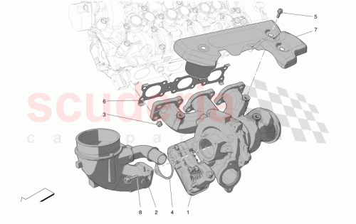 Part Diagram for Maserati 670157015
