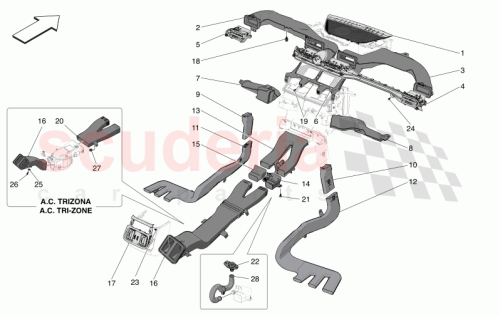 Part Diagram for Maserati 670177896