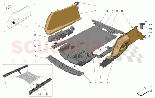 Part Diagram for Maserati 670177077