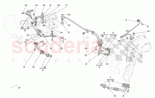 Part Diagram for Maserati 670054372