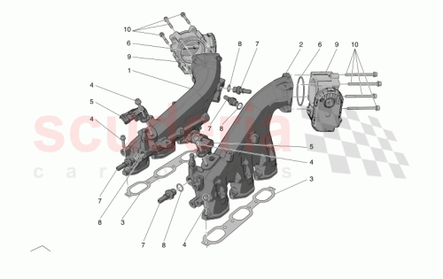 Part Diagram for Maserati 670051117