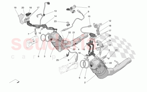 Part Diagram for Maserati 670175364