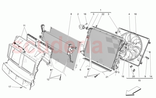 Part Diagram for Maserati 670149328