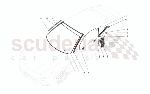 Part Diagram for Maserati 670310095
