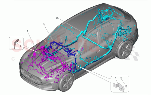 Part Diagram for Maserati 980240043