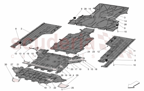 Part Diagram for Maserati 670216656
