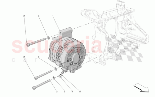 Part Diagram for Maserati 670053490