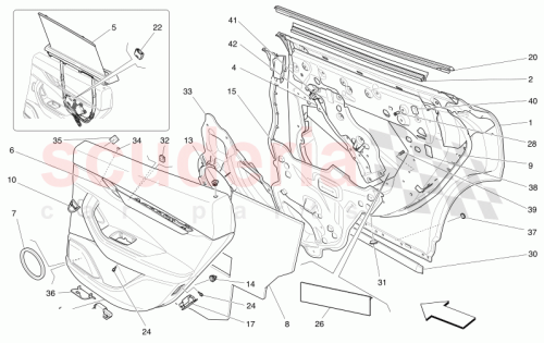 Part Diagram for Maserati 670215770