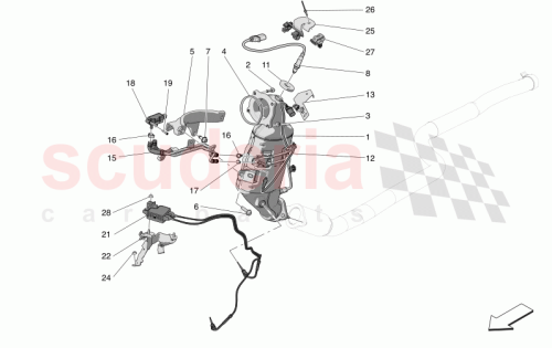 Part Diagram for Maserati 675001146