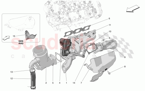 Part Diagram for Maserati 675001477