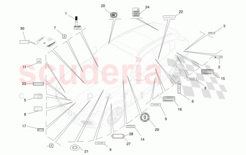 Part Diagram for Maserati 670216995