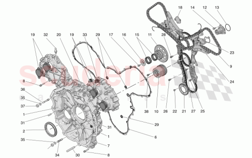 Part Diagram for Maserati 670054416
