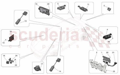 Part Diagram for Maserati 670179002